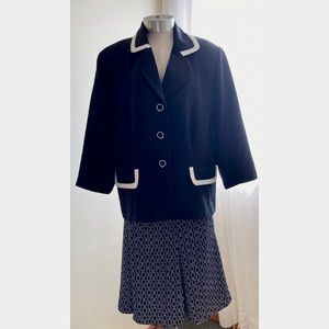 2-Piece Jacket & Skirt by Studio I. Women’s Plus-size 18W.